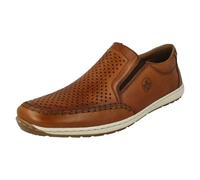 Rieker Mocassino da Uomo 08868 Marrone Taglia 43 EU