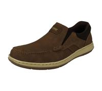 Uomo Rieker Extra Largo Fit Scarpa Slip On - 17368
