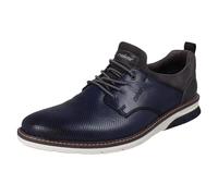 Uomo Rieker pelle Morbida Scarpe Casual Eleganti Elasticizzato Lacci 14450
