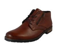 Uomo Rieker Zip E con Lacci Stivaletti Chelsea 14609