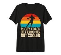 Uomo Rugby Coach for Rugby Sport Lovers - Funny Rugby Player Maglietta Premium