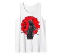 Uomo Samurai Giapponese con La Spada, Guerriero Samurai Canotta