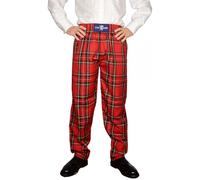 Uomo Scozzese Donnellis Casual / Golf Pantaloni Royal Stewart Tartan (S - XXXL)