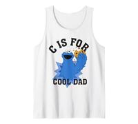 Uomo Sesame Street Father's Day C Is for Cool Dad Canotta