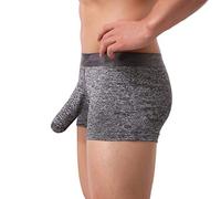 Uomo Sexy, Mutande da Uomo Senza Cuciture Design in Pizzo con Vita Bassa Sexy E Confortevole sotto Le Mutandine Comodi E Morbidi Boxer Trunk Uomo Dormire Quotidiano