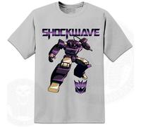 Uomo Shockwave Decepticons Rétro Transformers T Shirt Autobots G1 Film Bambini