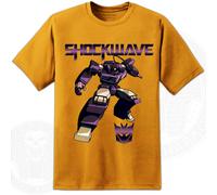 Uomo Shockwave Decepticons Rétro Transformers T Shirt Autobots G1 Film Bambini