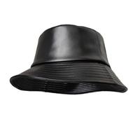 Uomo Similpelle Secchio Cappello Largo con Falda Casual Pescatore Impermeabile