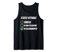Uomo Single Scapolo Allenamento Palestra Divertente Canotta