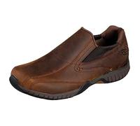 Uomo Sendro Bascom 65287 Slip On Memoria Schiuma Casual Marrone Scarpe SKECHERS