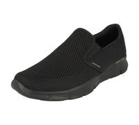 Uomo Skechers Memoria Schiuma Slip On Scarpe da Passeggio Doppio Play