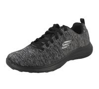 Uomo Skechers Scarpe Casual Trainer Low Key Power Trippi Nere Allacciate