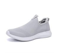 Uomo Sneaker Scarpe da Corsa Sport Classica Stringata Sneaker Palestra Running,Grigio,45EU