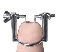 Uomo sonda uretrale acciaio inox 3cm x 3mm - Dilatatore maschile sounding per giochi erotici intensi FOPS N05-15