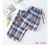 Uomo Sonno Pantaloni Pigiama Controlli Cotone Elastico Vita Articoli per la Casa