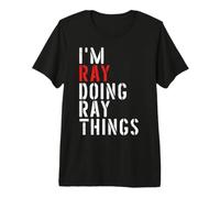 Uomo Sono Ray Che Fa Cose Ray Maglietta Premium