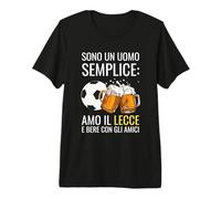 Uomo Sono Un Uomo Semplice Amo Il Regalo Lecce Maglietta Premium