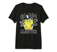 Uomo Spongebob Squarepants Father's Day BBQ Dad Maglietta Premium