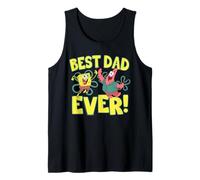 Uomo Spongebob Squarepants Father's Day Best Dad Ever Canotta