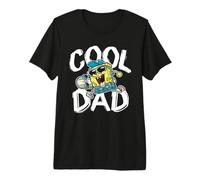 Uomo Spongebob Squarepants Father's Day Cool Dad Maglietta Premium
