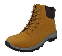 Uomo Spot On Casual con Lacci Eleganti Casual Stivali Caviglia - A3R075