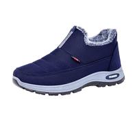 Uomo Stivali Da Neve Invernali Stivaletti Scarpe Caldi Foderati Pelliccia Sneaker Antiscivolo Ortopediche Sneakers Casual Sportivo Stivaletto Tinta Unita Slip-On Per Inverno Outdoor Trekking