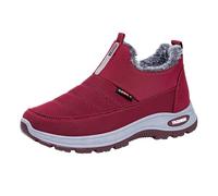 Uomo Stivali Da Neve Invernali Stivaletti Scarpe Caldi Foderati Pelliccia Sneaker Antiscivolo Ortopediche Sneakers Casual Sportivo Stivaletto Tinta Unita Slip-On Per Inverno Outdoor Trekking