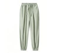 Uomo Tai Chi martial arts pantaloni, cotone lino pantaloni yoga