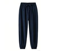 Uomo Tai Chi martial arts pantaloni, cotone lino pantaloni yoga