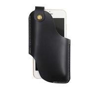 Uomo Telefono per Carrier Cintura Hip Pouch Appeso Marsupio Portafoglio in Pelle PU Trasporto per Custodia Messager Viaggio Cintura Hip Pouch, Nero , A, Bellezza di massa