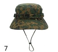 Uomo Tesa Stretta Stile Esercito Cappello Sole Secchio Boonie Camo Pesca Hiking