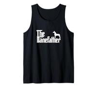 Uomo The Dane Father Funny Dog Dad Owner Gift Canotta