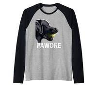 Uomo The Dog Father Black Lab Dad Labrador Retriever Daddy Maglia con Maniche Raglan