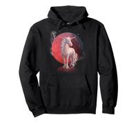 Uomo The Last Lost Unicorn Graphic Trendy Unicorn Felpa con Cappuccio