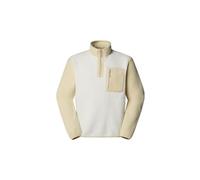 Uomo the north face yumiori 1 4 zip polare beige bianco