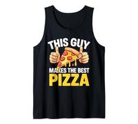Uomo This Guy Makes The Best Pizza Shirt Funny Men Pizza Amante Canotta