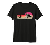 Uomo This Is How I Roll Train Retro Locomotiva Driver Maglietta Premium