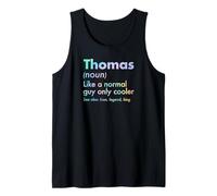 Uomo Thomas Like A Normal Guy Only Cooler Legend King Nome Canotta