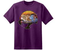 Uomo Thundercats TV Retrò T Shirt Vintage Classico Terrahawks He Man Skeletor