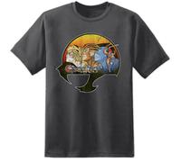Uomo Thundercats TV Retrò T Shirt Vintage Classico Terrahawks He Man Skeletor