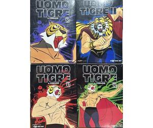 UOMO TIGRE TIGER MASK I+II PRIMO+SECONDO serie completa 29 dvd box cofanetti