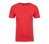 Uomo Tinta Unita Verde Rosso Blu Grigio Nero Tri-Blend Next Level Girocollo Tee