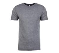 Uomo Tinta Unita Verde Rosso Blu Grigio Nero Tri-Blend Next Level Girocollo Tee