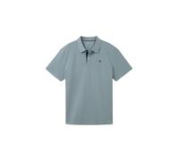 Uomo TOM TAILOR Polo Camicia Tinta Unita Manica Corta Kent T-Shirt Elegante NUOV