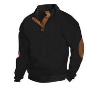 Uomo Top Sweatshirt Invernale Solid Color Felpa Resistente Atletica Moda Tops Sportivo Confortevole Casua Felpe da Sportiva Hip Hop Streetwear