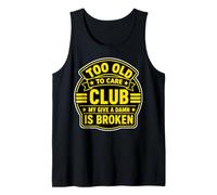 Uomo Troppo Vecchio per preoccuparsene Club Non Mi Interessa, Il Canotta