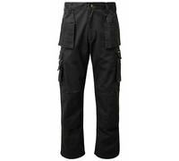 Uomo Tufo Stuff Pro Lavoro Pantaloni Premium Stile Militare Ginocchio Pad Tasca