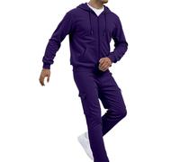 Uomo Tuta Sportiva 2 Pezzi Da Lavoro E Donna Jogging Set Completo Sportivo Y2K Stile Streetwear Maniche Lunghe Felpe con Cappuccio Pantaloni Ragazzi Uomi