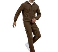 Uomo Tuta Sportiva 2 Pezzi Da Lavoro E Donna Jogging Set Completo Sportivo Y2K Stile Streetwear Maniche Lunghe Felpe con Cappuccio Pantaloni Ragazzi Uomi