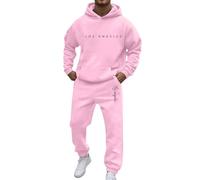 Uomo Tuta Sportiva 2 Pezzi Tute Sportive Eleganti Comodi set unisex per il tempo libero moderna da uomo/completo sportivo Slim Fit Tinta Unita felpa con cappuccio e pantaloni jogging Ginnastica